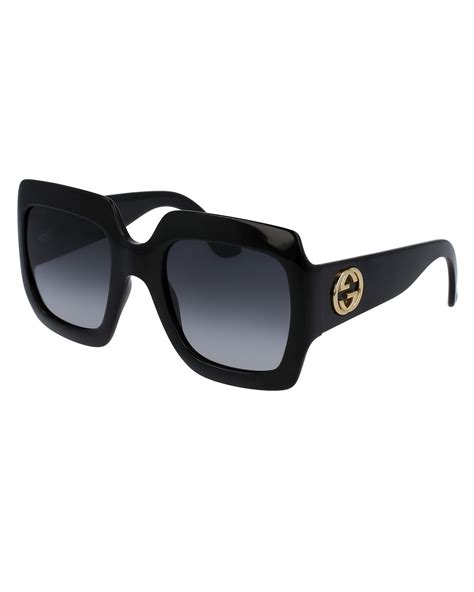 gucci eyewear oversized square-frame sunglasses|authentic gucci oversized sunglasses.